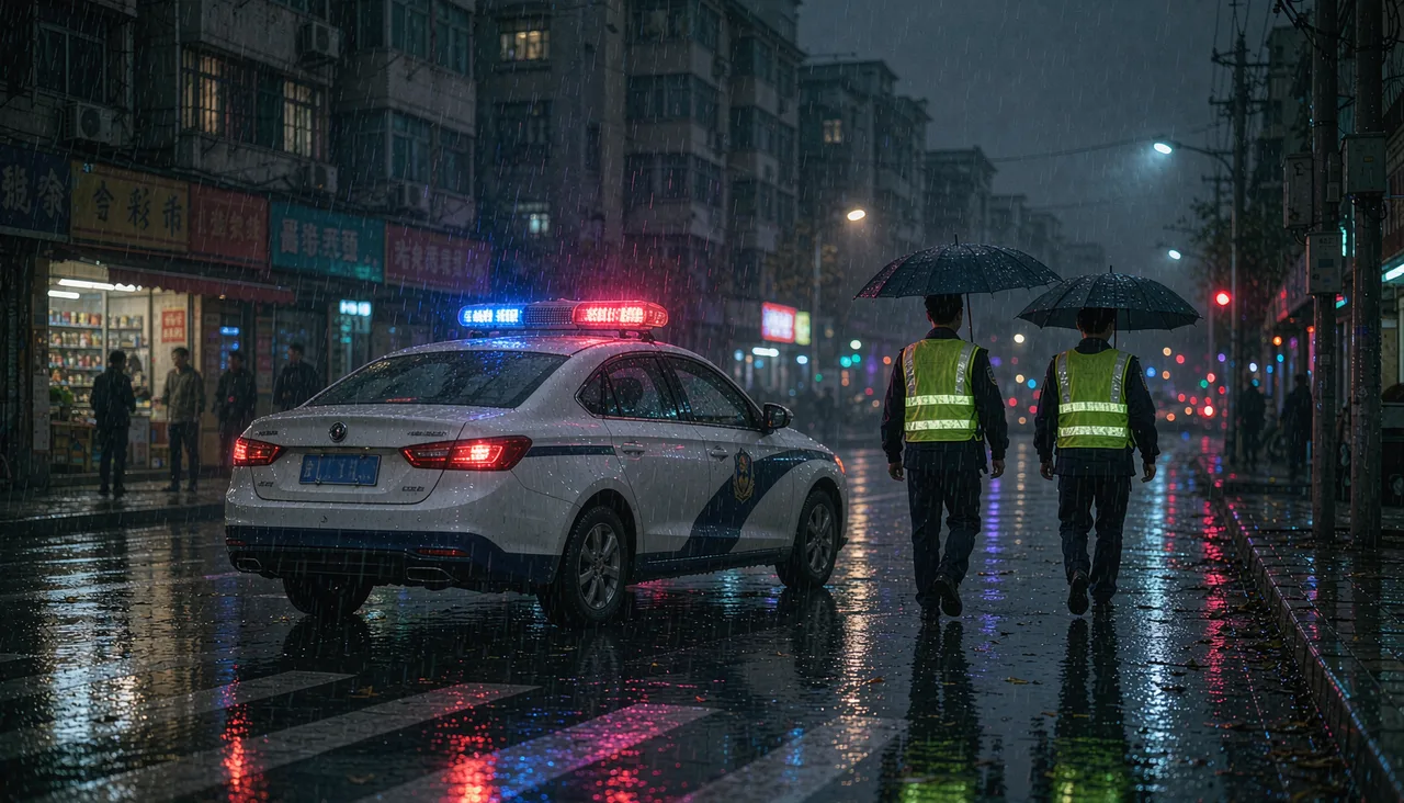 夜间巡逻